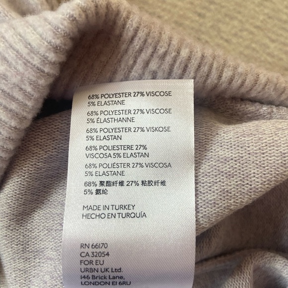 NWT Maeve by Anthropologie Laney Marled Lavender Purple Sweater M​​​​​​​​ - Picture 13 of 15